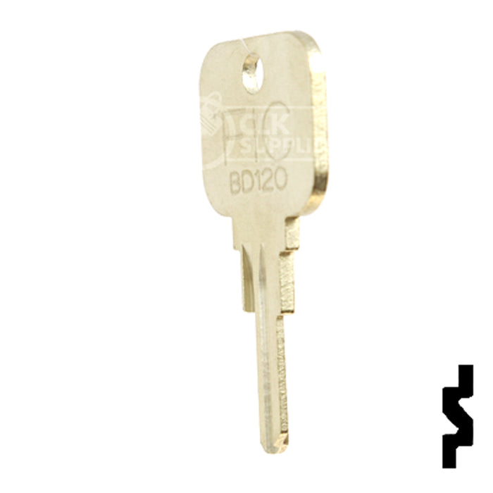 Uncut Key Blank | Fastec | BD120 RV-Motorhome Key Framon Manufacturing Company, Inc