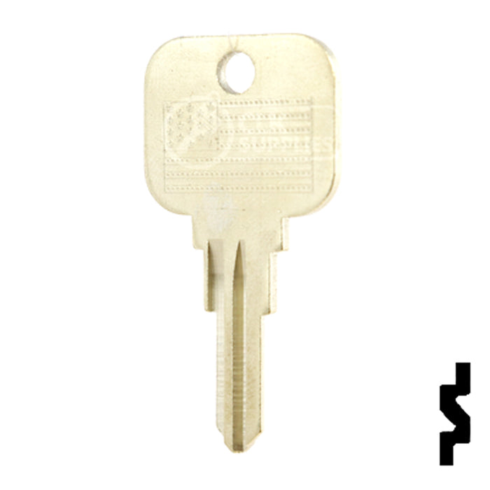 Uncut Key Blank | Fastec | BD120 RV-Motorhome Key Framon Manufacturing Company, Inc