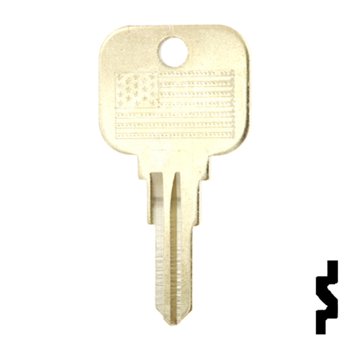 Uncut Key Blank | Fastec | BD120 RV-Motorhome Key Framon Manufacturing Company, Inc