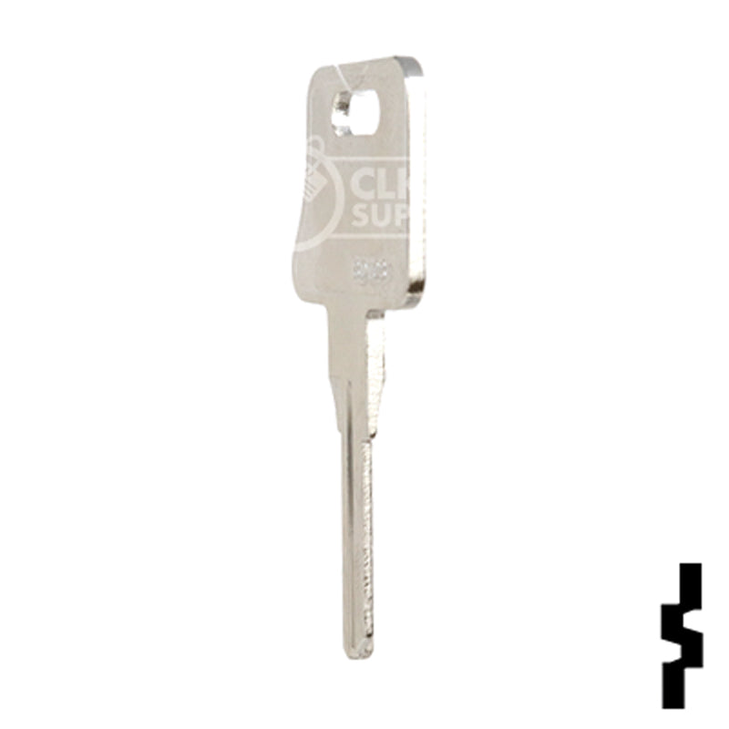 Uncut Key Blank | Fastec, FIC | BD1081 RV-Motorhome Key Framon Manufacturing Company, Inc