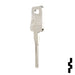 Uncut Key Blank | Fastec, FIC | BD1081 RV-Motorhome Key Framon Manufacturing Company, Inc