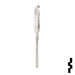 Uncut Key Blank | Fastec, FIC | BD1081 RV-Motorhome Key Framon Manufacturing Company, Inc
