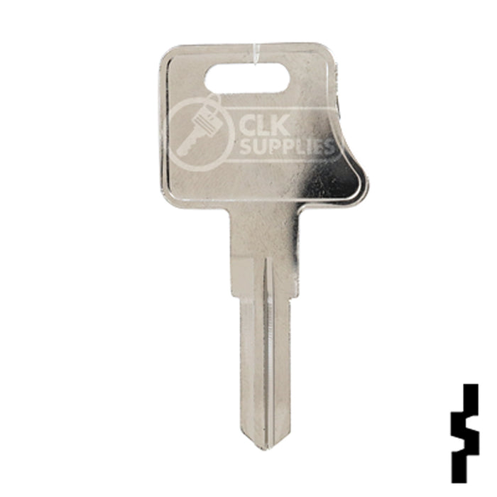 Uncut Key Blank | Fastec, FIC | BD1081 RV-Motorhome Key Framon Manufacturing Company, Inc