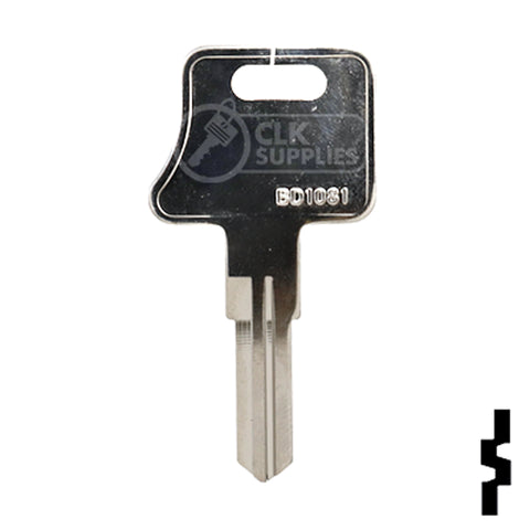 Uncut Key Blank | Fastec, FIC | BD1081
