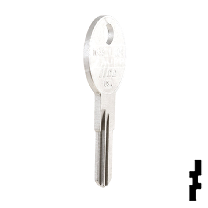 Uncut Key Blank | Larson Doors | 1639, LD1 RV-Motorhome Key Ilco