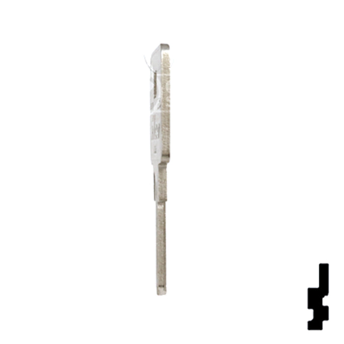 Uncut Key Blank | TriMark | 1603, TM3 RV-Motorhome Key Ilco