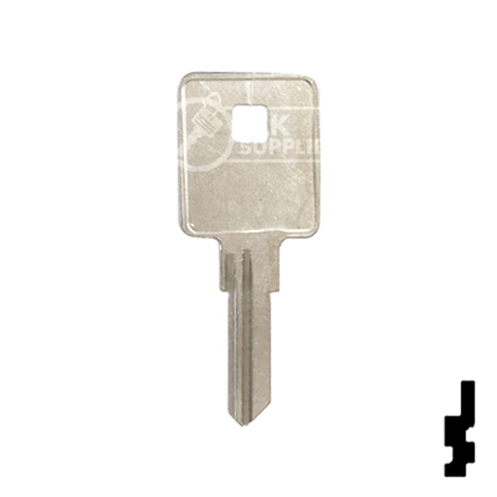Uncut Key Blank | TriMark | 1603, TM3 RV-Motorhome Key Ilco