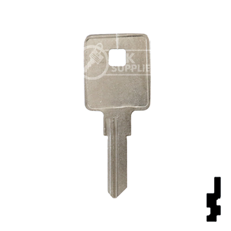 Uncut Key Blank | TriMark | 1603, TM3 RV-Motorhome Key Ilco