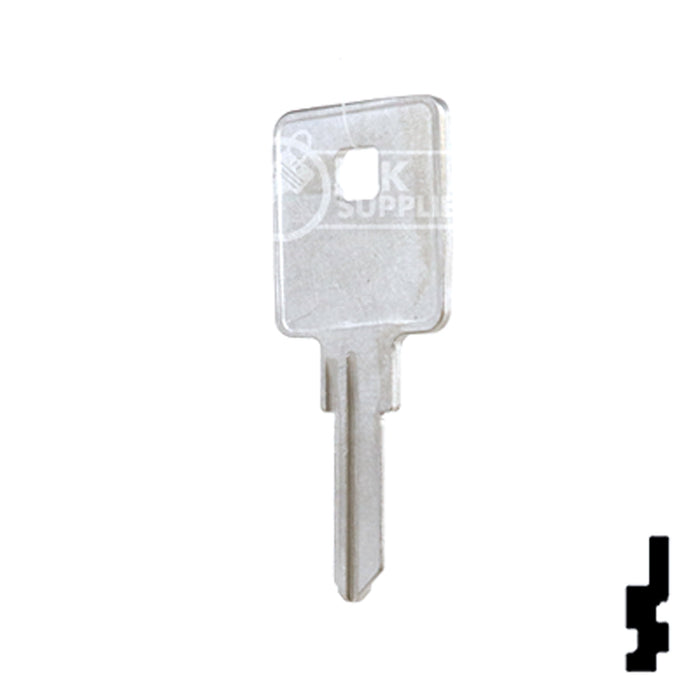 Uncut Key Blank | TriMark | 1603, TM3 RV-Motorhome Key Ilco