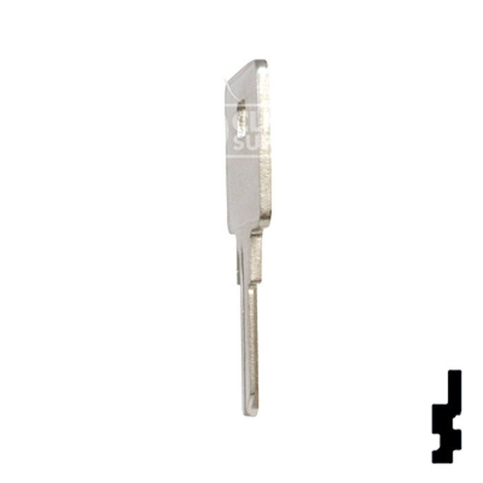 Uncut Key Blank | TriMark | 1603, TM3 RV-Motorhome Key Ilco