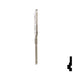 Uncut Key Blank | TriMark | 1606, TM6 RV-Motorhome Key Ilco