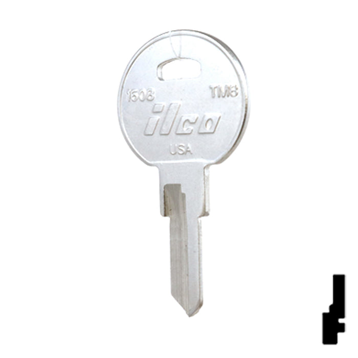 Uncut Key Blank | TriMark | 1608, TM8 RV-Motorhome Key Ilco