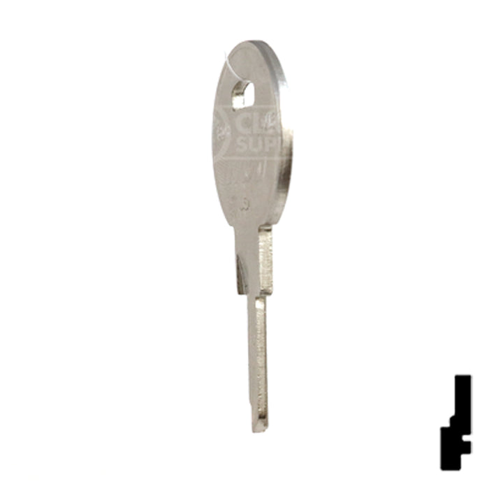 Uncut Key Blank | TriMark | 1608, TM8 RV-Motorhome Key Ilco