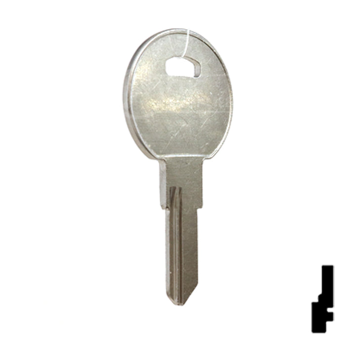 Uncut Key Blank | TriMark | 1608, TM8 RV-Motorhome Key Ilco