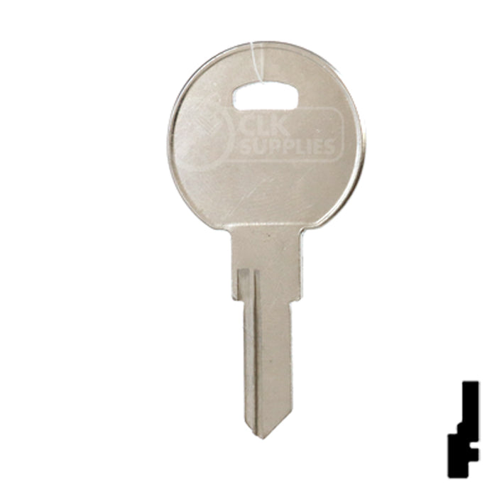 Uncut Key Blank | TriMark | 1608, TM8 RV-Motorhome Key Ilco