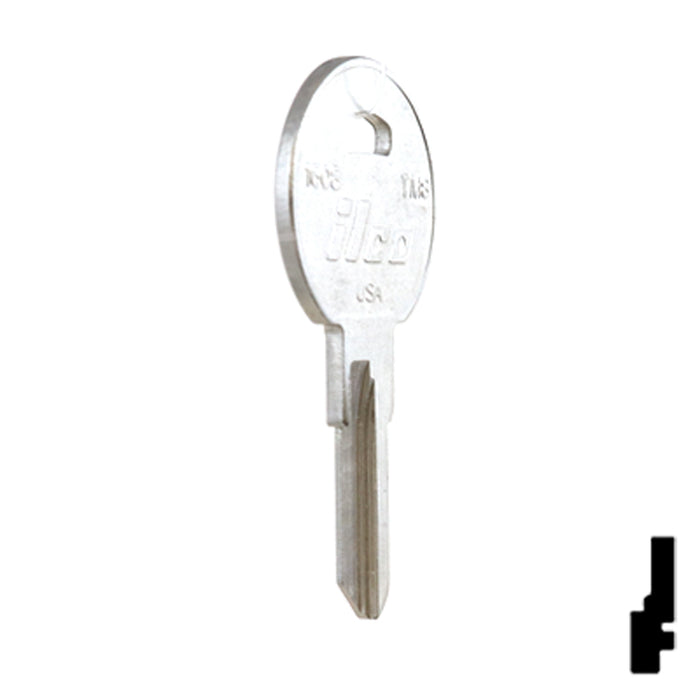 Uncut Key Blank | TriMark | 1608, TM8 RV-Motorhome Key Ilco