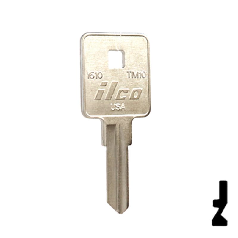 Uncut Key Blank | TriMark | 1610, TM10 RV-Motorhome Key Ilco