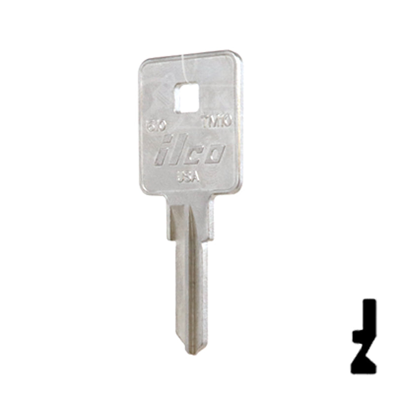 Uncut Key Blank | TriMark | 1610, TM10 RV-Motorhome Key Ilco