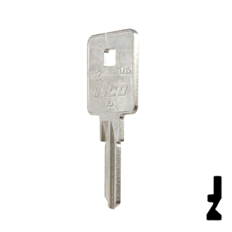 Uncut Key Blank | TriMark | 1610, TM10 RV-Motorhome Key Ilco