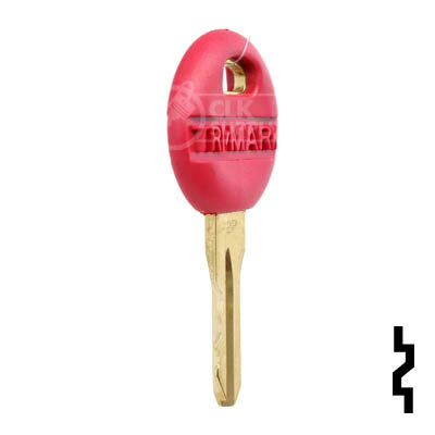 Uncut Key Blank | Trimark | 1622, KS201, 2P Master (Red) RV-Motorhome Key TriMark