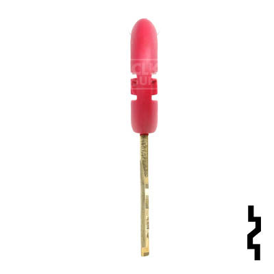 Uncut Key Blank | Trimark | 1622, KS201, 2P Master (Red) RV-Motorhome Key TriMark