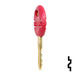 Uncut Key Blank | Trimark | 1622, KS201, 2P Master (Red) RV-Motorhome Key TriMark