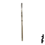 Uncut Key Blank | TriMark | 1622, TM14 RV-Motorhome Key Ilco