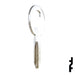 Uncut Key Blank | TriMark | 1622, TM14 RV-Motorhome Key Ilco