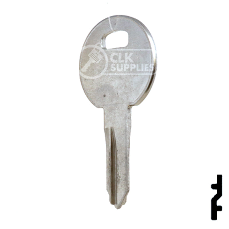 Uncut Key Blank | TriMark | 1622, TM14 RV-Motorhome Key Ilco