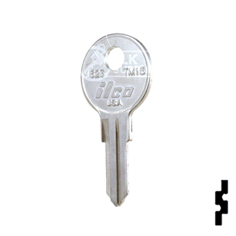 Uncut Key Blank | TriMark |1623, TM15 RV-Motorhome Key Ilco