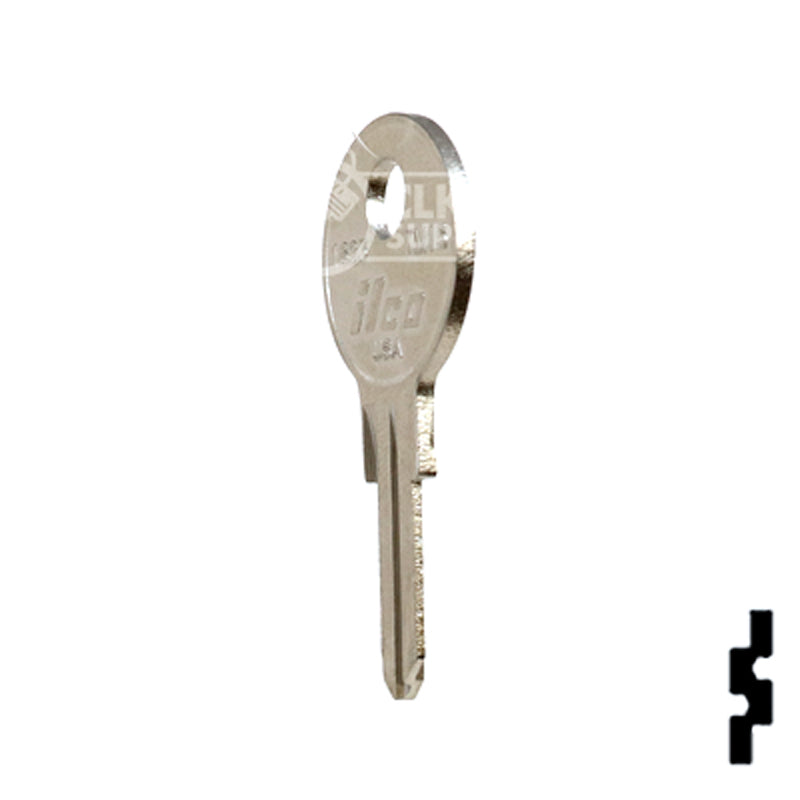 Uncut Key Blank | TriMark |1623, TM15 RV-Motorhome Key Ilco