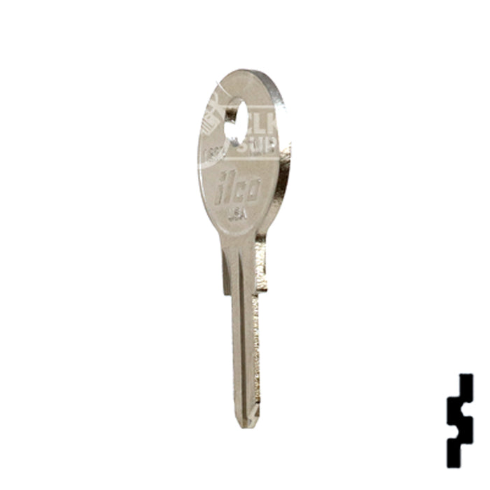 Uncut Key Blank | TriMark |1623, TM15 RV-Motorhome Key Ilco