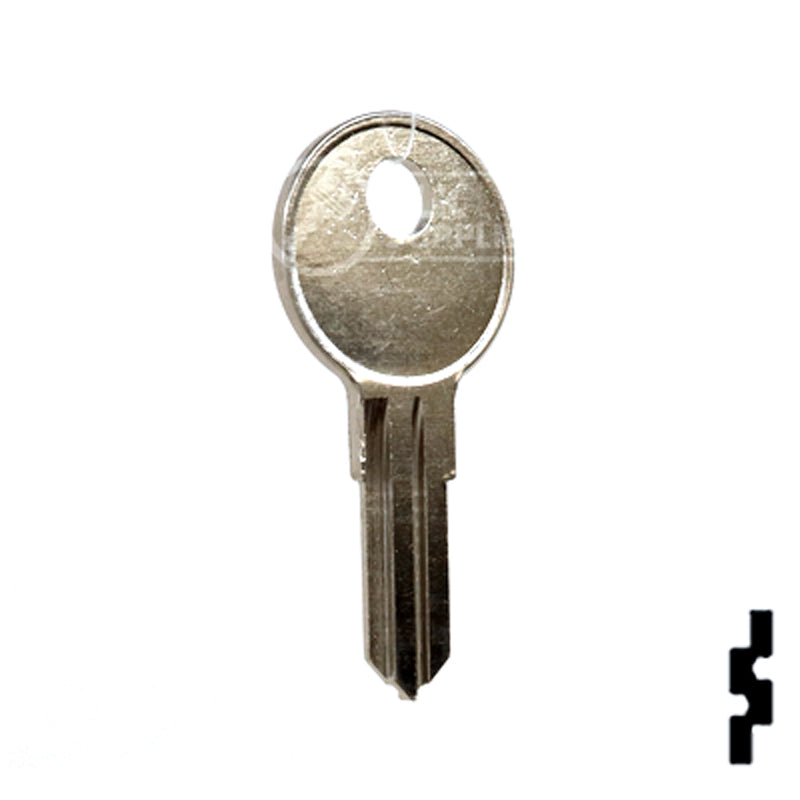 Uncut Key Blank | TriMark |1623, TM15 RV-Motorhome Key Ilco