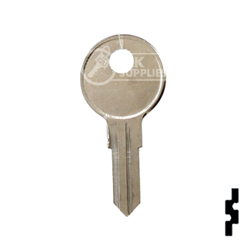 Uncut Key Blank | TriMark |1623, TM15 RV-Motorhome Key Ilco