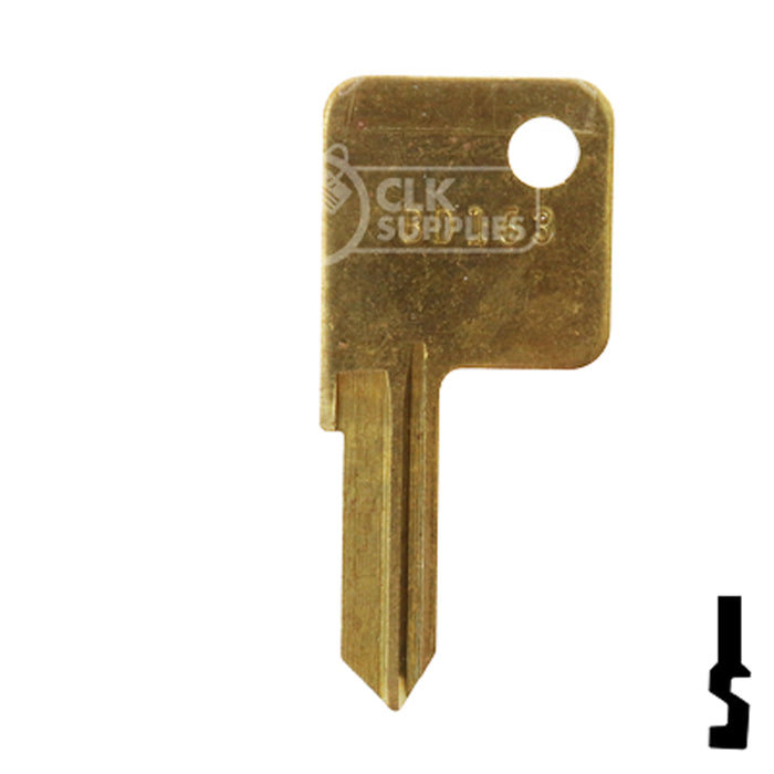 Uncut Key Blank | Trimark | BD163 RV-Motorhome Key Framon Manufacturing Company, Inc