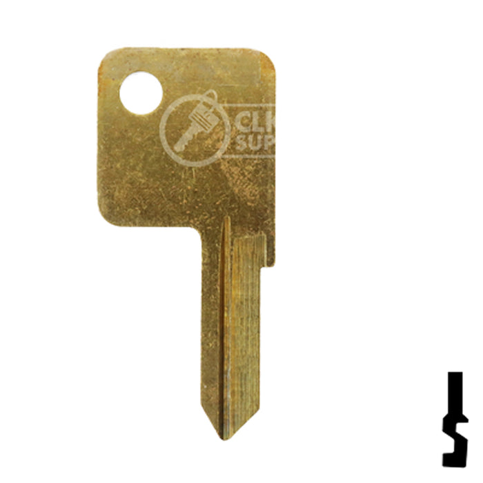 Uncut Key Blank | Trimark | BD163 RV-Motorhome Key Framon Manufacturing Company, Inc