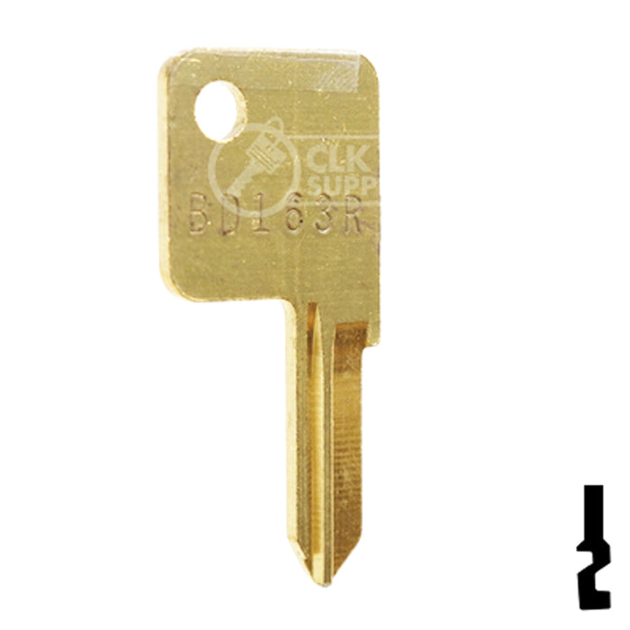 Uncut Key Blank | Trimark | BD163R RV-Motorhome Key Framon Manufacturing Company, Inc