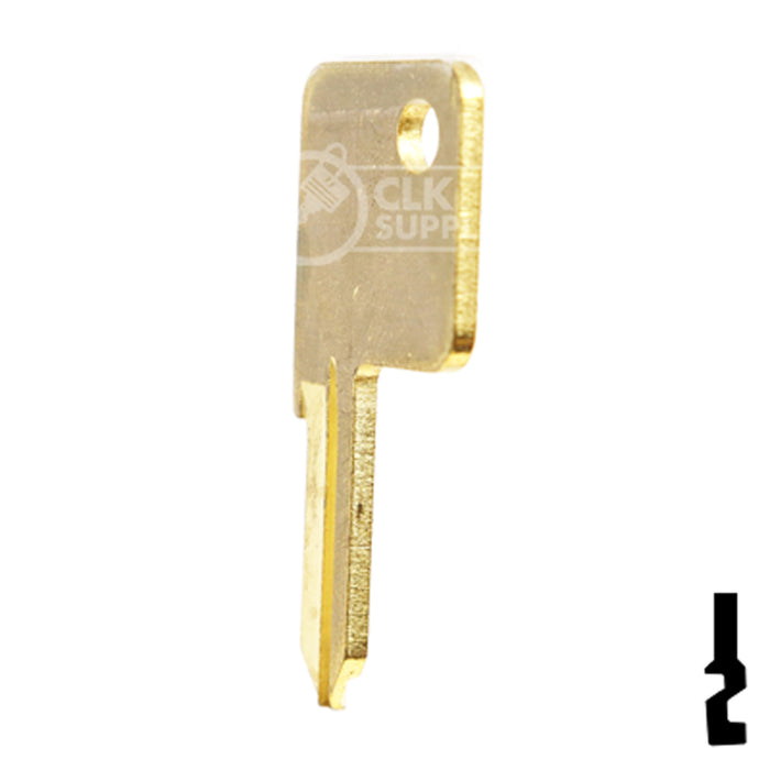 Uncut Key Blank | Trimark | BD163R RV-Motorhome Key Framon Manufacturing Company, Inc