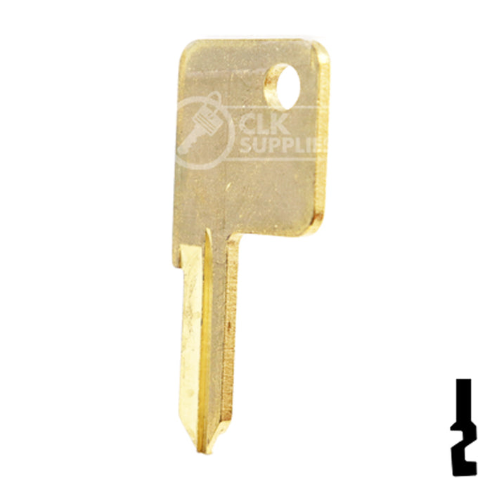 Uncut Key Blank | Trimark | BD163R RV-Motorhome Key Framon Manufacturing Company, Inc