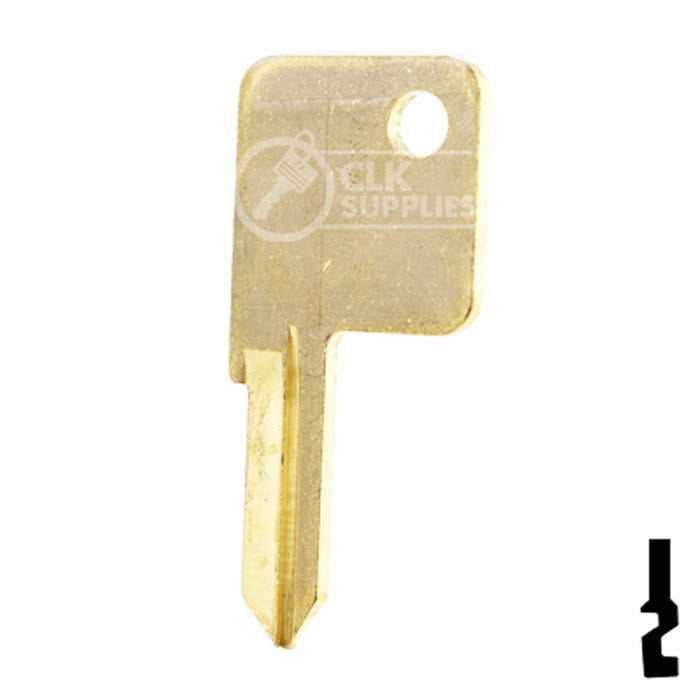 Uncut Key Blank | Trimark | BD163R RV-Motorhome Key Framon Manufacturing Company, Inc