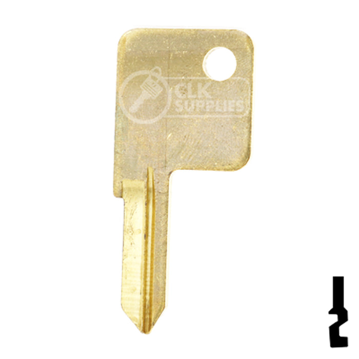 Uncut Key Blank | Trimark | BD163R RV-Motorhome Key Framon Manufacturing Company, Inc