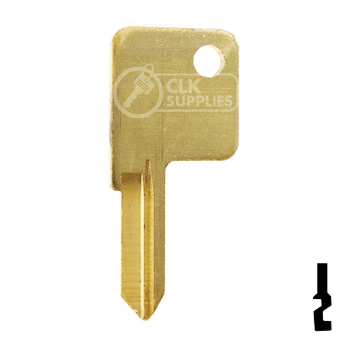 Uncut Key Blank | Trimark | BD163R RV-Motorhome Key Framon Manufacturing Company, Inc