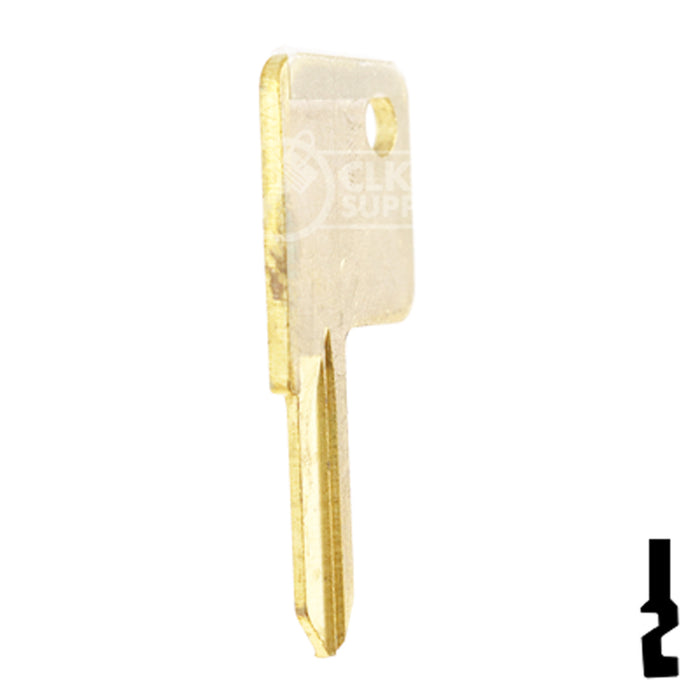 Uncut Key Blank | Trimark | BD163R RV-Motorhome Key Framon Manufacturing Company, Inc