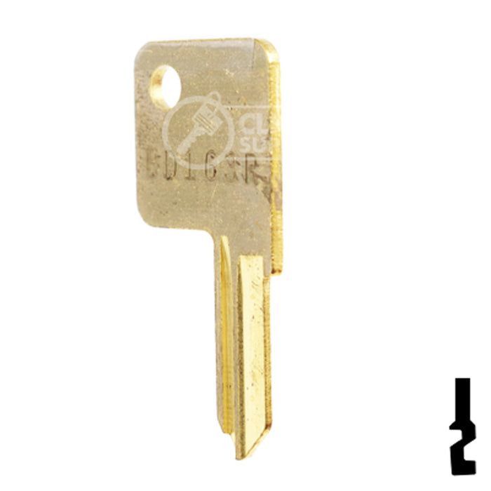 Uncut Key Blank | Trimark | BD163R RV-Motorhome Key Framon Manufacturing Company, Inc