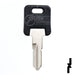 Uncut Plastic Head Key Blank | Trimark | KS970S RV-Motorhome Key Framon Manufacturing Company, Inc