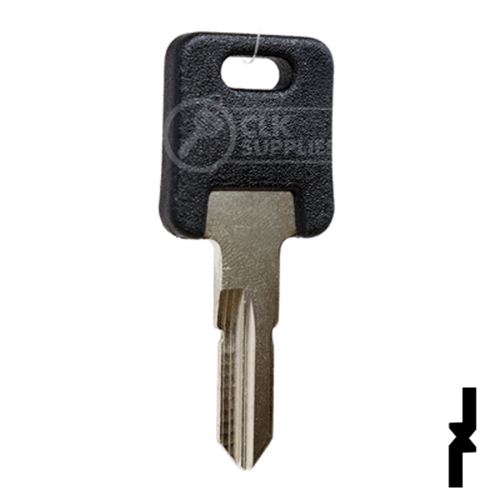 Uncut Plastic Head Key Blank | Trimark | KS970S RV-Motorhome Key Framon Manufacturing Company, Inc