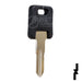 Uncut Plastic Head Key Blank | Trimark | KS970S RV-Motorhome Key Framon Manufacturing Company, Inc