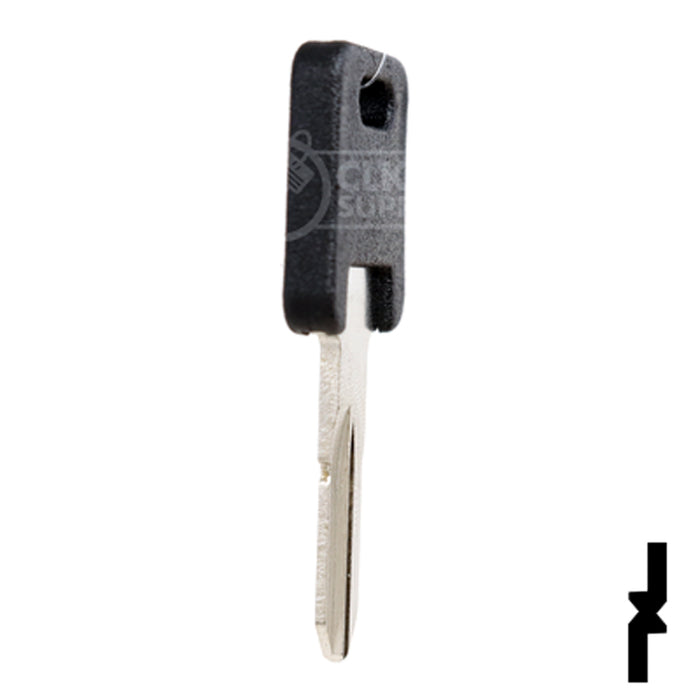 Uncut Plastic Head Key Blank | Trimark | KS970S RV-Motorhome Key Framon Manufacturing Company, Inc