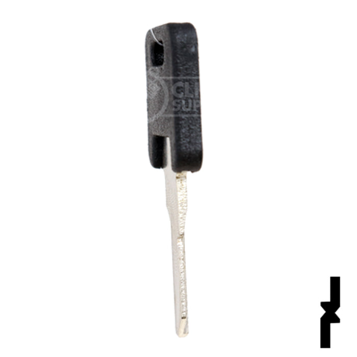 Uncut Plastic Head Key Blank | Trimark | KS970S RV-Motorhome Key Framon Manufacturing Company, Inc