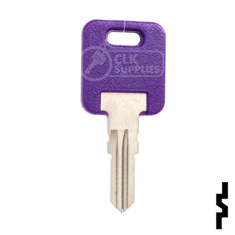 Uncut RV Key | Global Link | BD984 RV-Motorhome Key Framon